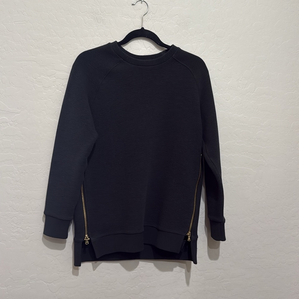 Varley Manning Raglan Ribbed Sweatshirt, XS - Picture 4 of 8
